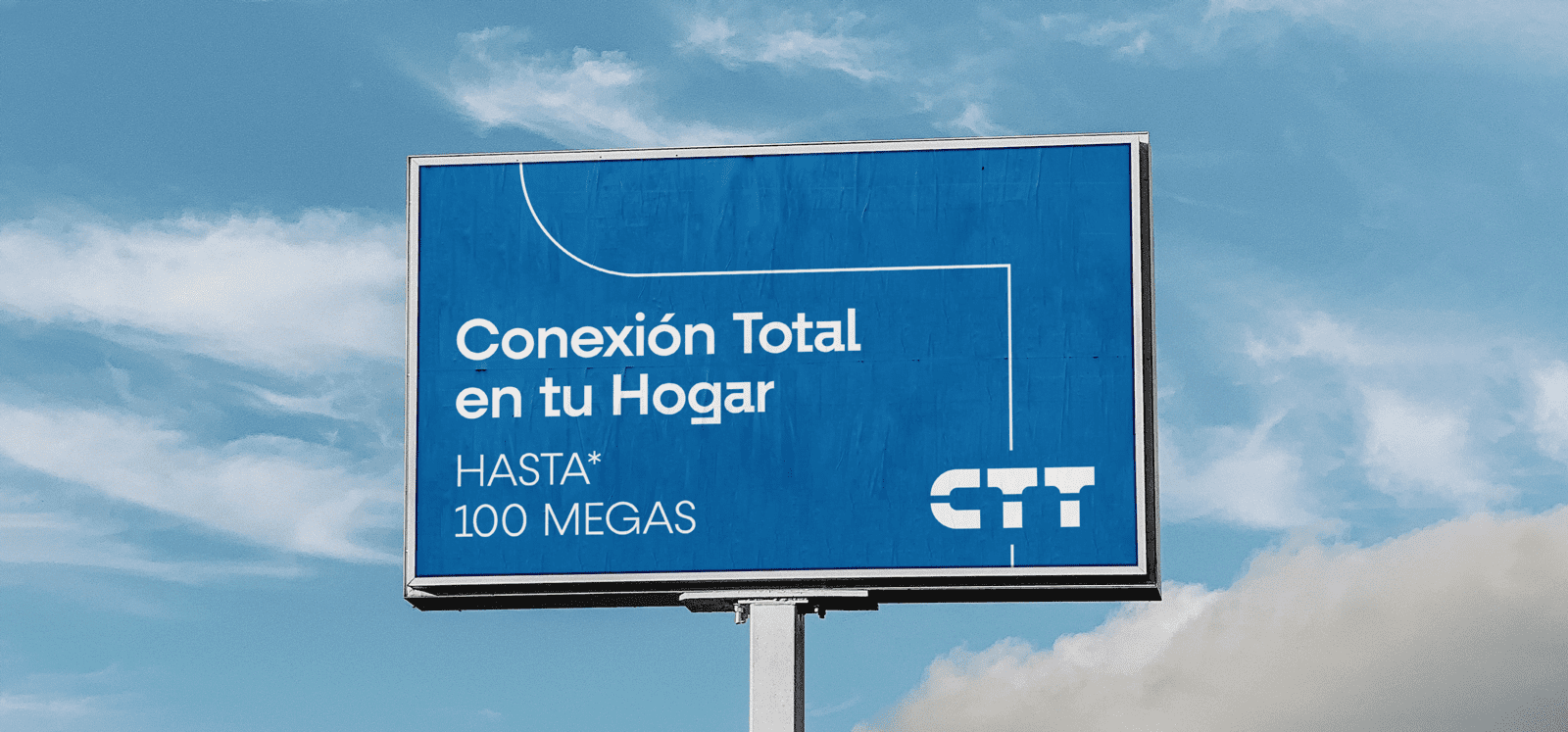 Cartel Publicitario de CTT