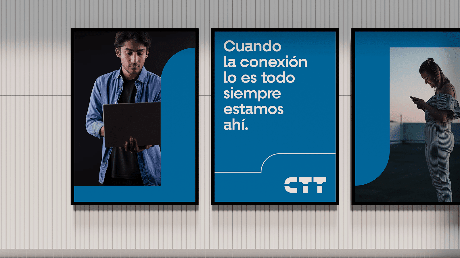 Posters Publicitarios de CTT